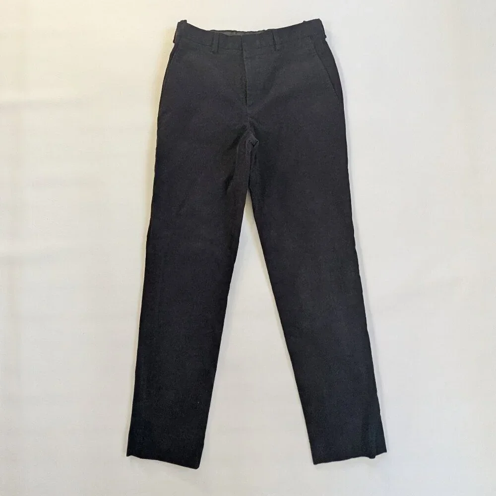 B By Brooks Brothers Big Boys Baccent 16R Corduroy Pants Navy Adjustable Waist